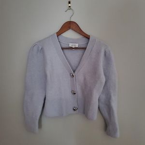 & Other Stories | Powder Blue Button Up Cardigian